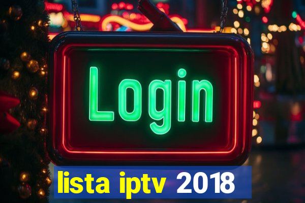 lista iptv 2018